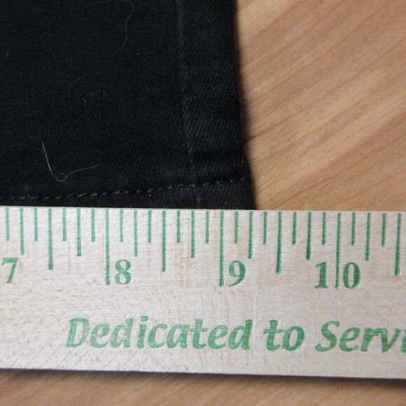 LEVI'S Classic Bootcut Jeans Womens 6 (28x32) Mid Rise Black Stretch Denim 3 NWT - Picture 15 of 15